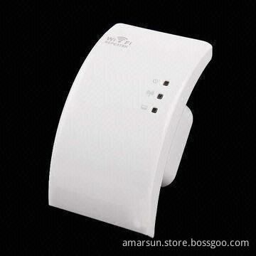 2.4GHz Wireless Repeater with 100 to 240V Power Supply